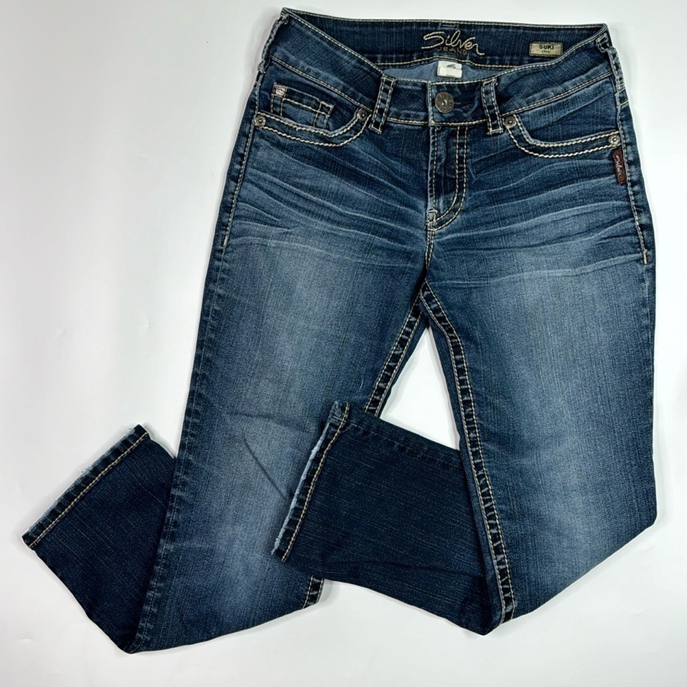 Silver Jeans Sukie Capri Jeans Size 28